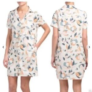 Rachel Zoe Line Shirt Dress with Pockets Size M